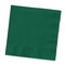 Party Central Club Pack of 500 Hunter Green Premium 3-Ply Disposable Beverage Napkins 5"